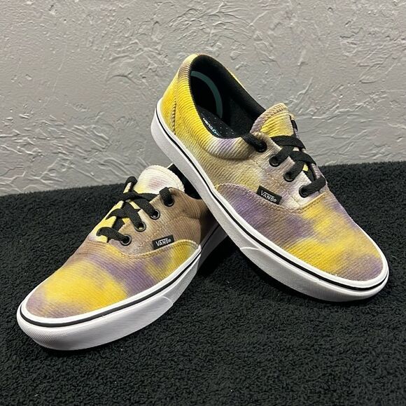 🔥🔥 VANS Comfycush Era Women's Shoes Blotched Velvet Women Sz 7.5 - PERFECT! - Picture 1 of 13